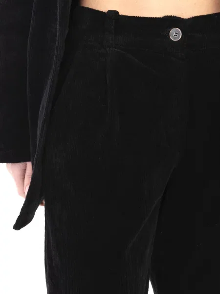Pantaloni Rue Paris negru