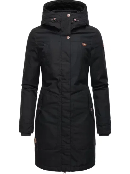 Ragwear Palton de iarnă Jannisa' negru