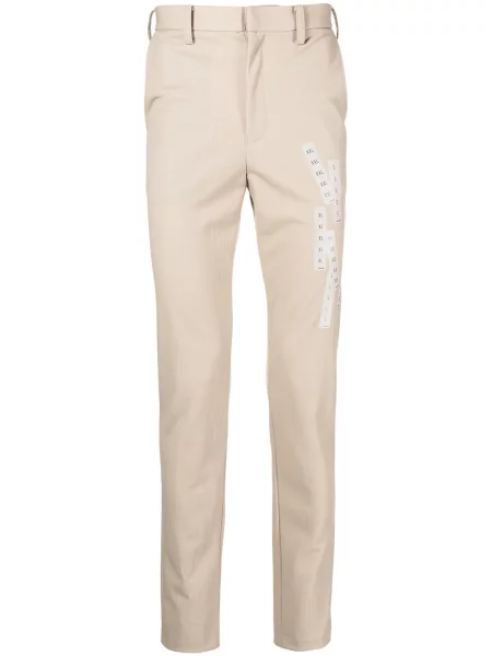 Kalhoty Doublet s vysokým pasem hnědé