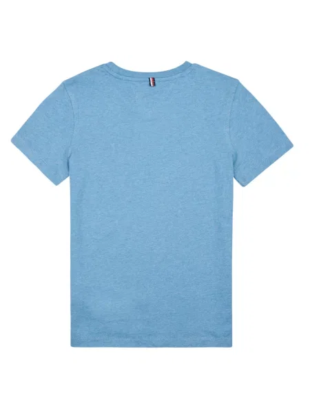 Tommy Hilfiger T-shirt Basic Cn Knit S D Svijetloplava plava