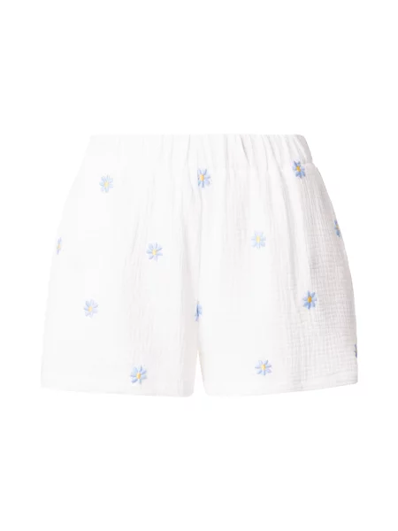 Hailys Pantaloni azuriu / galben auriu alb