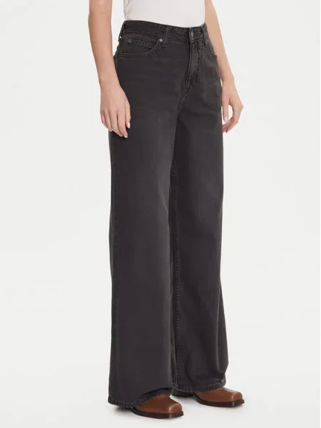 Lee Blugi Stella Wide Leg negru