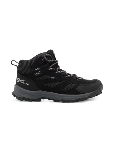 Botki dziecięce Jack Wolfskin czarne