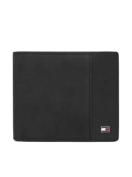 Tommy Hilfiger portfel skórzany czarny