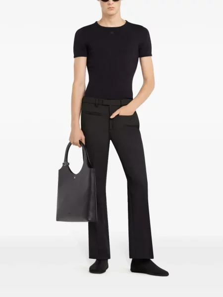 Tricou Courreges negru