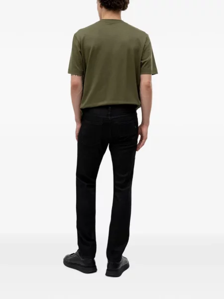 Blugi Boss cu autograf negru