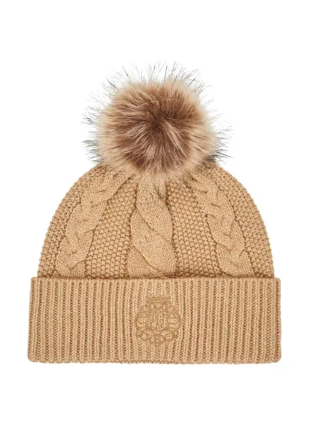 Čiapka LAUREN RALPH LAUREN Svetlo hnedá