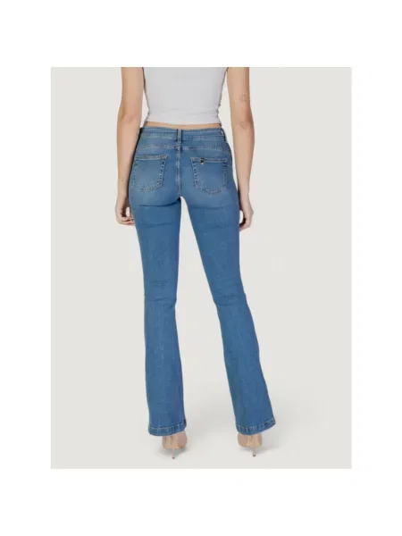 Jeansy dzwony Liu Jo dzwony białe