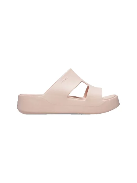Remenčić sandale Crocs s platformom bež