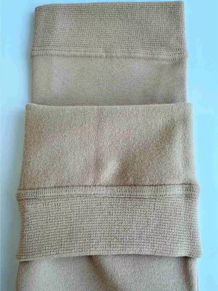 Теплые женские гольфы FLEECE бежеві