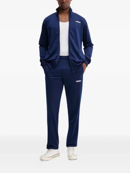 Prugaste teretana kratke hlače Adidas s printom plava