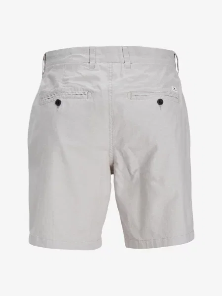 JACK & JONES Chino nohavice ACE SUMMER krémová biela