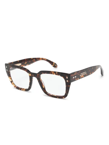 Okulary kwadratowe Isabel Marant Eyewear brązowe