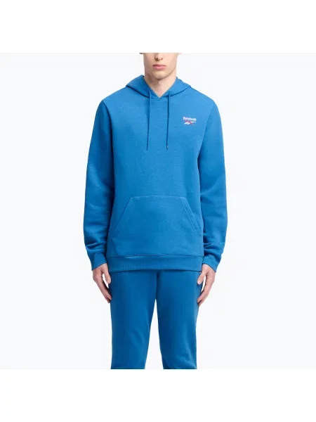Флісовий світшот Reebok Identity Small Logo темно-синій синій