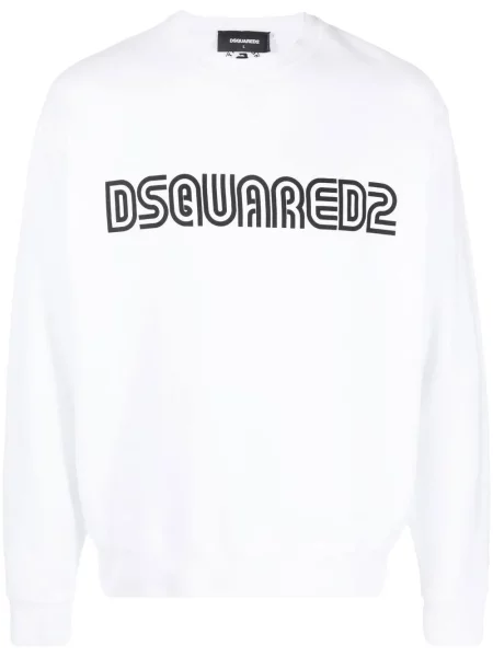 Hanorac Dsquared2 cu imagine alb