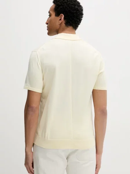 Calvin Klein póló férfi sárga