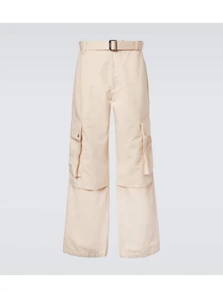 Pantaloni cargo Jacquemus de in bej
