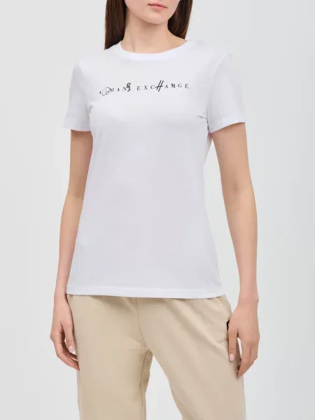 Футболка Armani Exchange біла