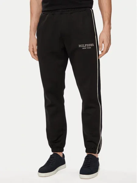 Spodnji del trenirke Tommy Hilfiger črna