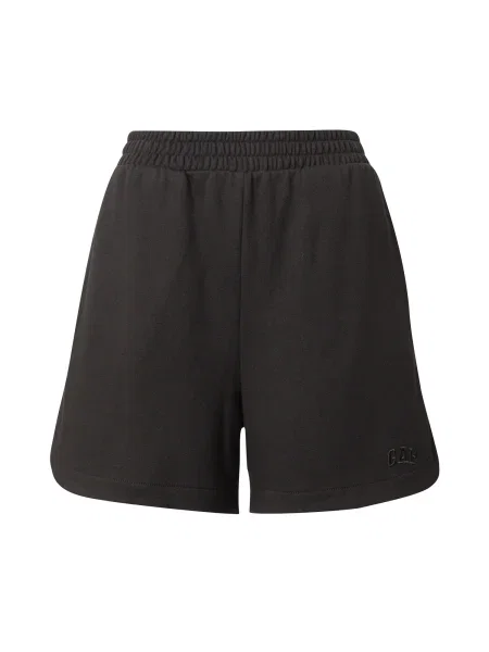 Športne hlače Gap z avtogramom črna