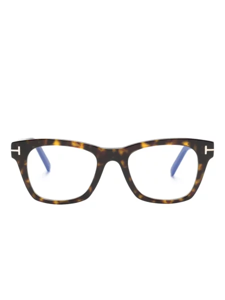 Ochelari de soare pătrați Tom Ford Eyewear maro