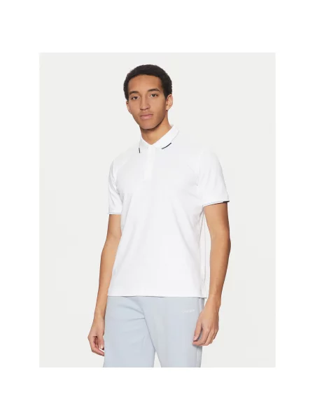 Calvin Klein Polo marškinėliai Regular Fit balta