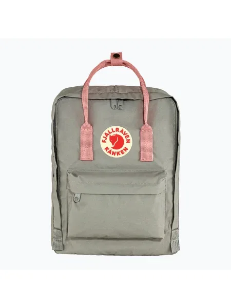 Hátizsák Fjällräven Kånken Backpack Fog/ Pink 16 l szürke