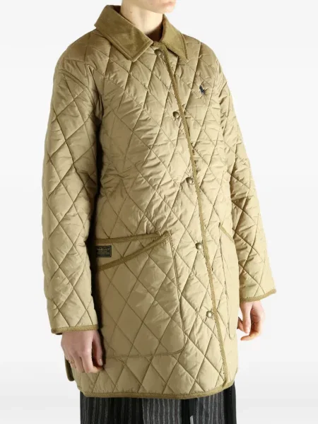 Πλεκτό μακρύς πουκάμισο Polo Ralph Lauren μωβ