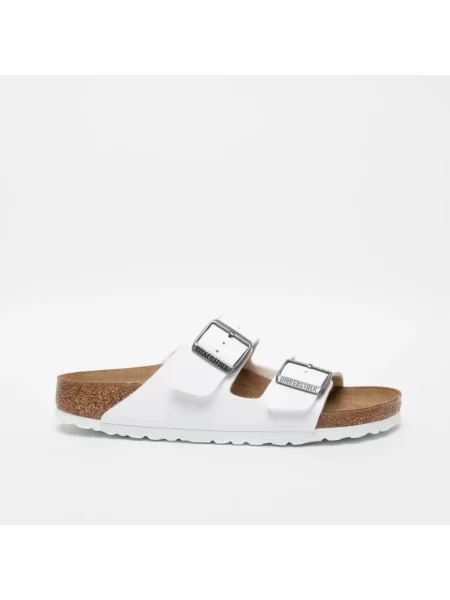 Klapki BIRKENSTOCK Arizona BF Narrow white białe