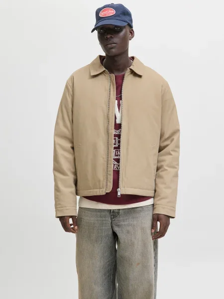 JACK & JONES Prehodna jakna JJEDOVER' bež