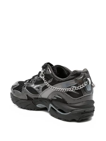 Sneakerși Mizuno plasă negru