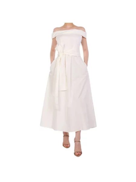 Sukienka midi Weekend Max Mara biała
