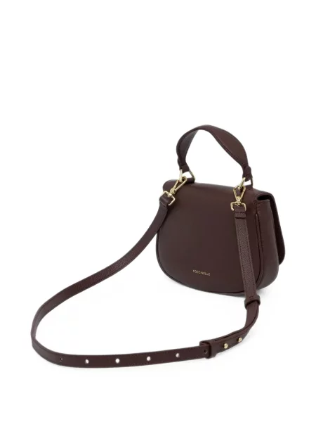 Geantă shopper Coccinelle din piele violet
