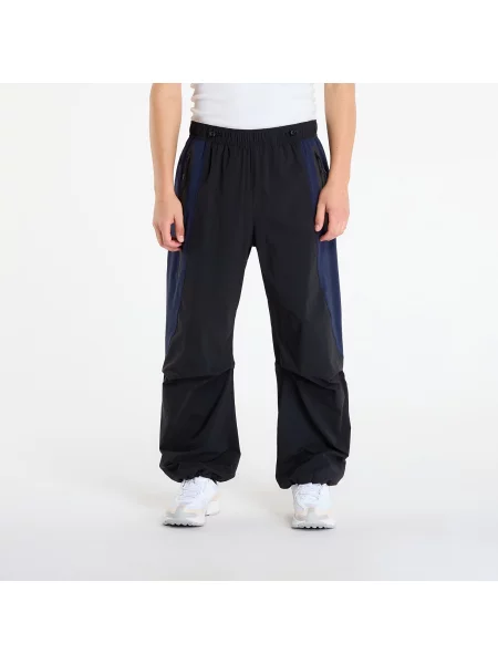Pantaloni Nike Tech Dri-FIT Woven Color-Block Oversized Pants Black/ Obsidian/ Black XS negru