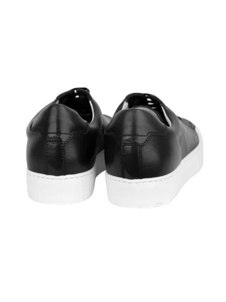 Sneakersy Doucal's skórzane czarne