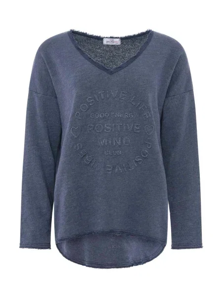 Geacă Zwillingsherz albastru