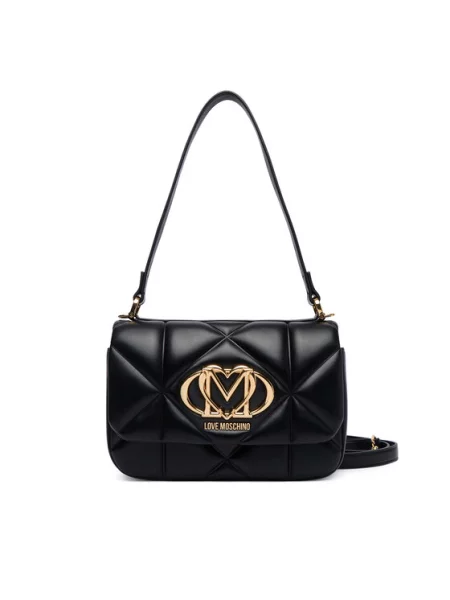 Love Moschino Kabelka na rameno zlatá čierna