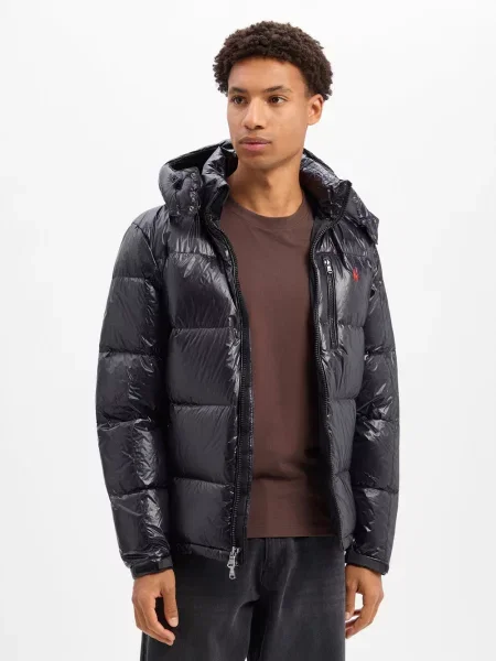 Kurtka puchowa Polo Ralph Lauren pikowana czarna