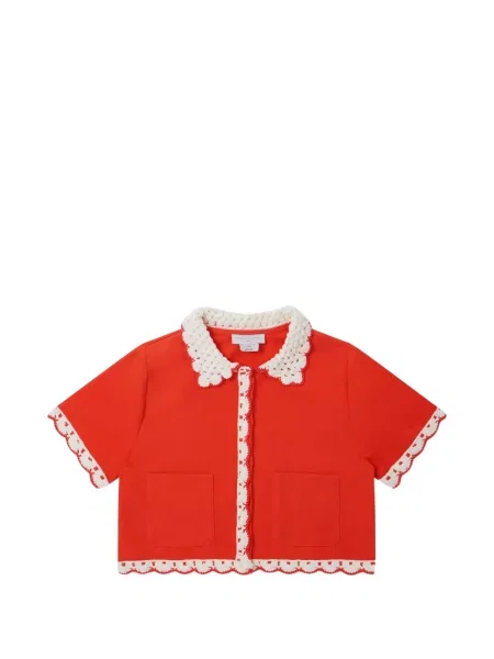 Top dziecięcy Stella Mccartney czerwony