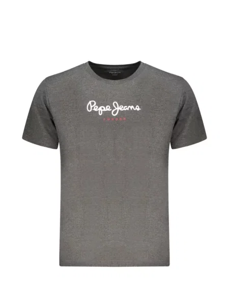 Tricou Pepe Jeans cu imagine gri