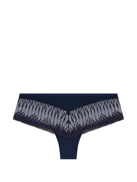 Hímzett brief bugyi Aubade kék