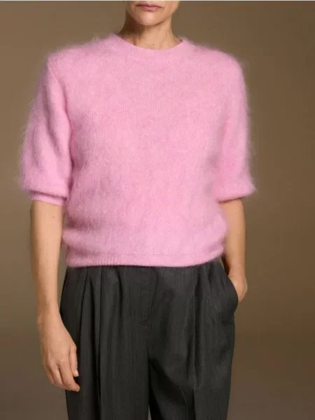 Reserved Джемпер із додаванням мохеру рожевий