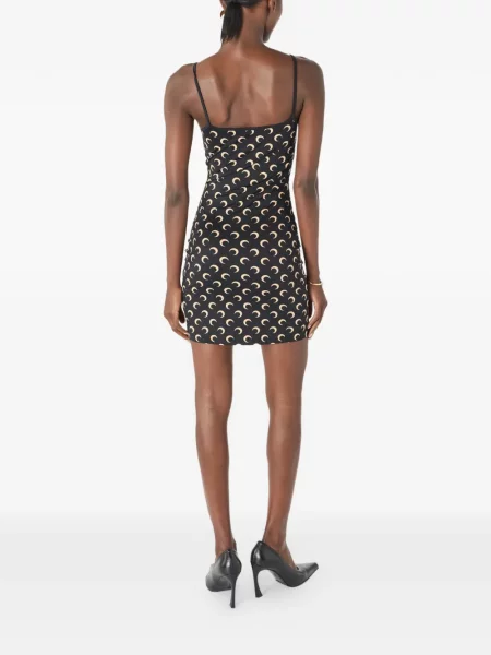 Rochie Marine Serre cu imagine negru