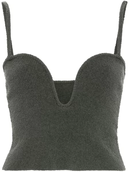 Cropp top Nanushka verde