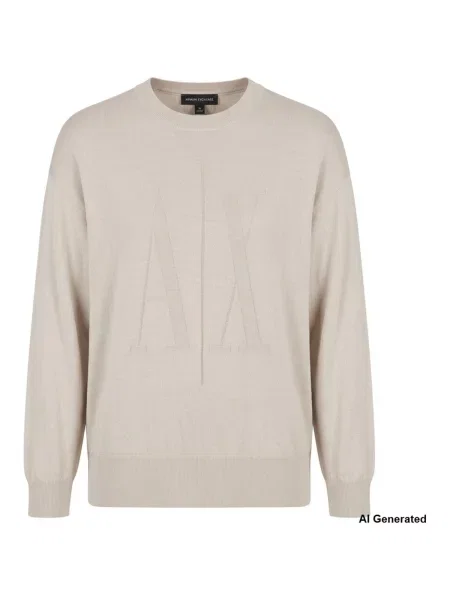 Sveter Armani Exchange béžová
