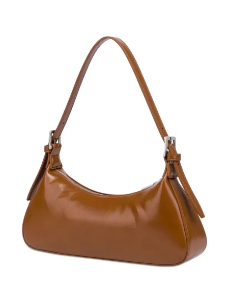Geanta de piele Love Moschino din piele maro