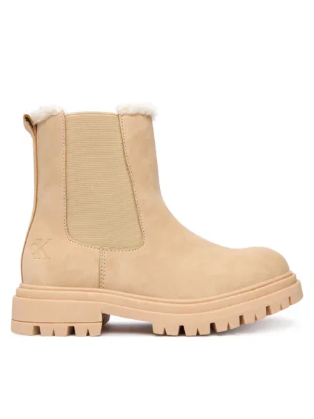 Calvin Klein Škornji S bež