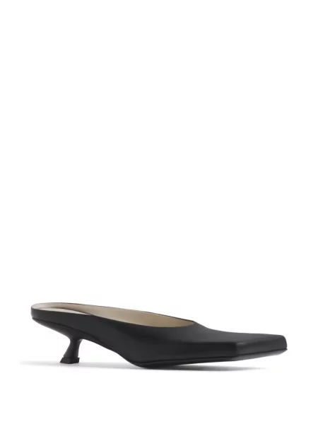 Papuci tip mules Mugler negru