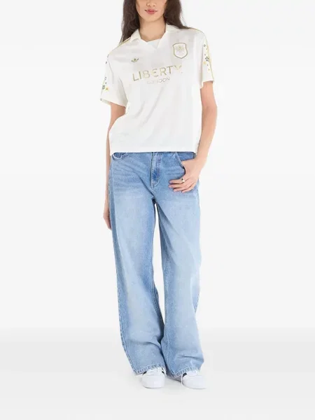 Tricou Adidas cu model floral cu imagine