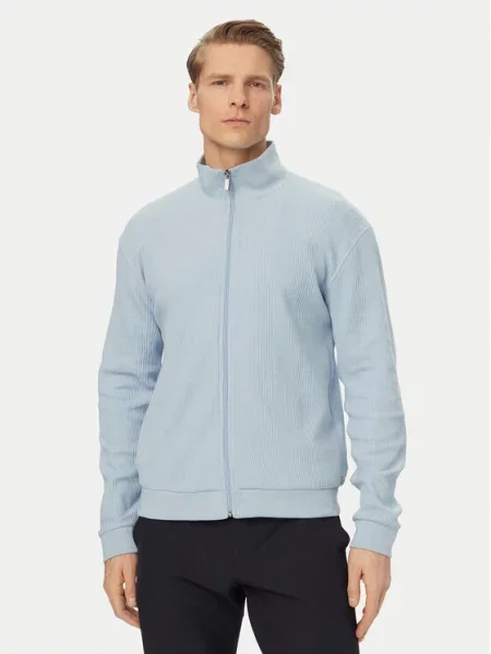 BOSS Jopa Structure Svetlo modra